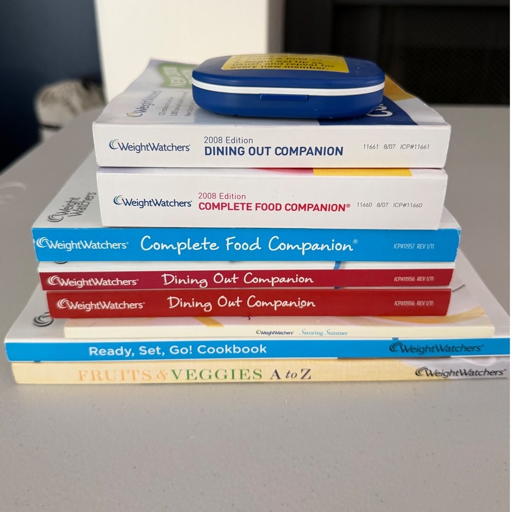 Weight Watchers Book Lot Dining Out Complete Food Companion Cookbooks Tracker